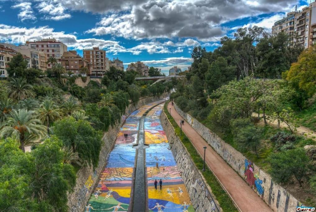 Apartamento En El Centro De Elche Con Terraza La Alborada Exterior foto